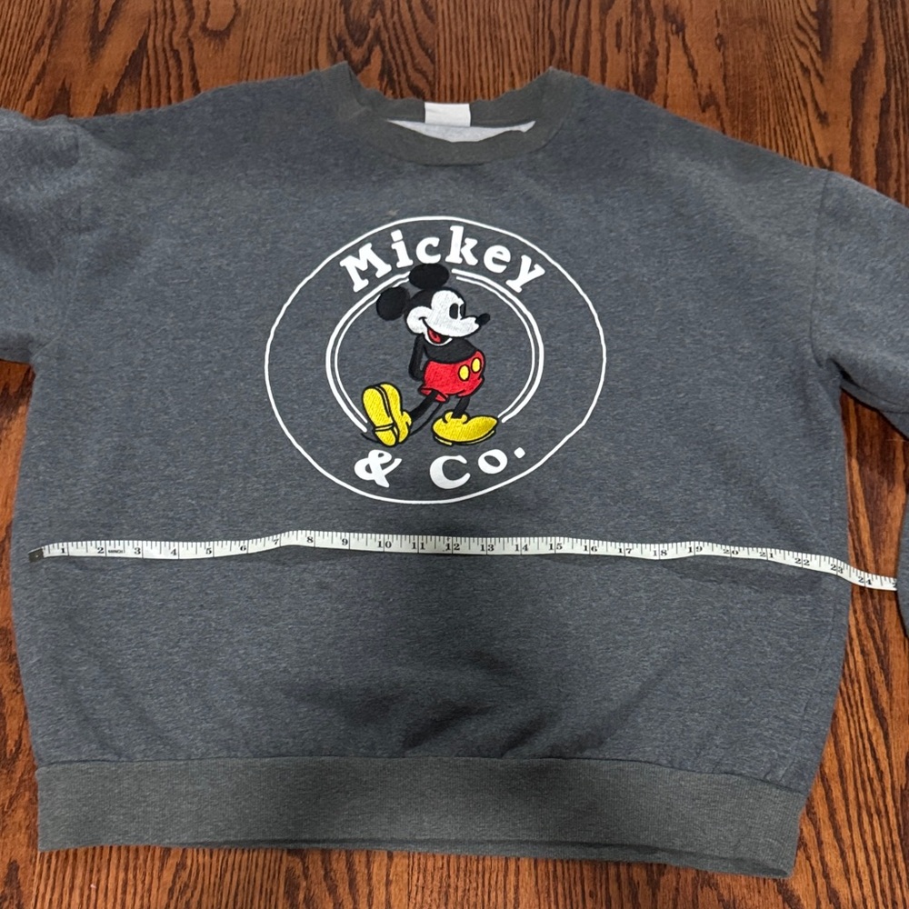 Disney crew neck sweatshirt